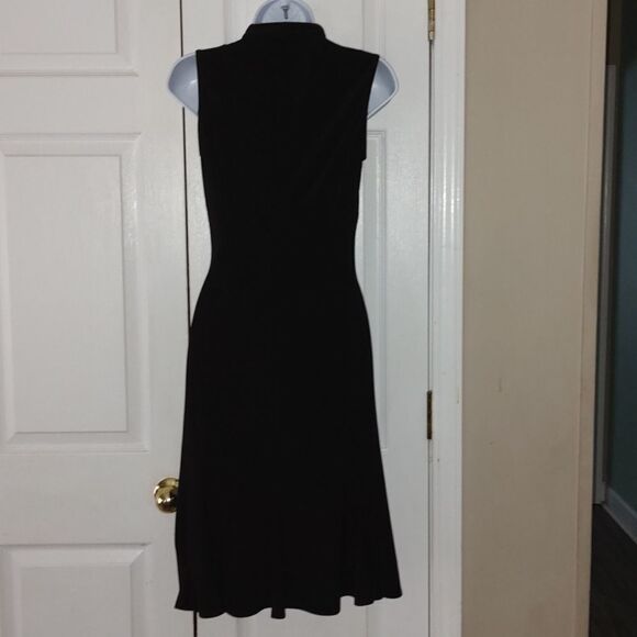 Joseph Ribkoff  sexy black  sleeveless dress  Sz 8 - Picture 6 of 7
